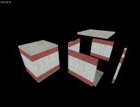 Fig. 1 - Note that I haven't cut a hole for the doors yet. That will come later.