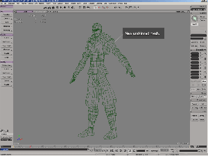 The new unskined mesh
