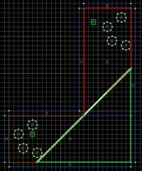 Adding an angled hint brush creates corner leaves that can't see each other.