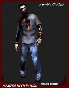 One of several zombie models.