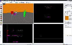  All required entities are placed near the player. Note,  isn't needed.