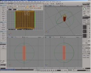 Applying the texture to the cylinder.