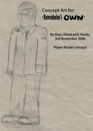 AliaSLesS' player model concept for Ravenholm's Own