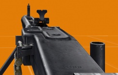 The Axis MG42 deployed while prone