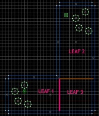 Without hints, either corner of this hallway will be rendered when standing in the opposite corner.