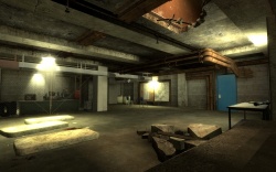 Used as the light pouring in from outside.
