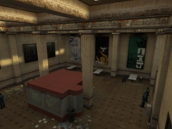 Train station dining hall, news-stand, turnstyles - click to enlarge. Soundscape: d1_trainstation.Turnstyle