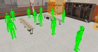 A player spawn point, Uses the same model from that of Half Life 2.