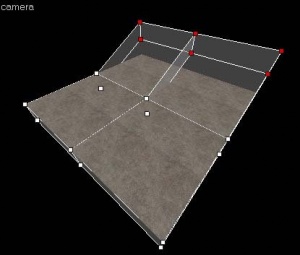 Selecting a set of end vertices and raising them together.