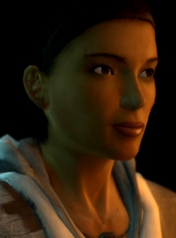 Alyx as rendered with the new Episode One lighting enhancements.