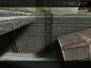 Start dragging ladder at first corner