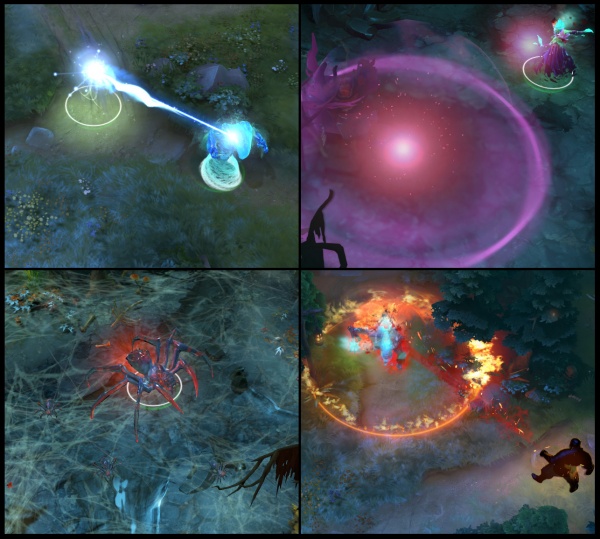 Particle effects from DOTA 2