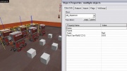 Set of unnamed dispensers