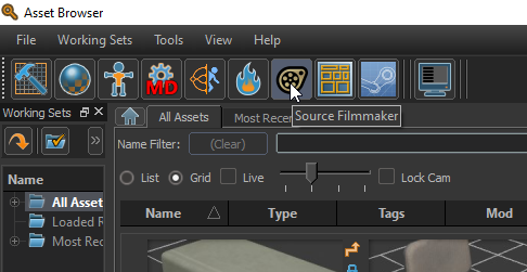 how to download models for source filmmaker