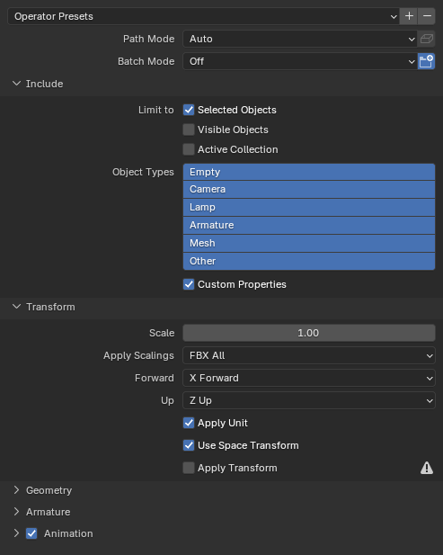 Blender 4.0 Mesh Export.png
