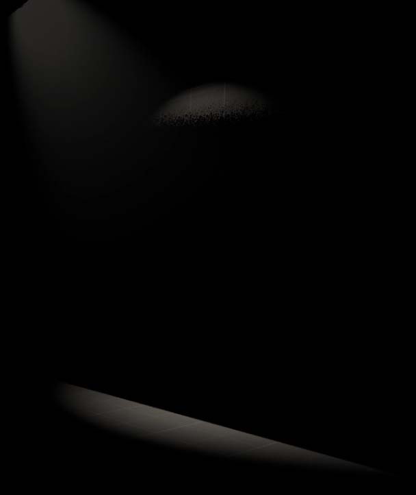 Example in a dark room.