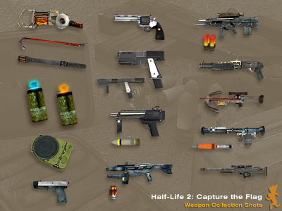 half life 1 guns