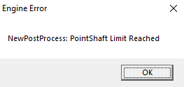 If you'll try to enable forty-first light point with enabled Godrays.