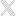 Logo for X
