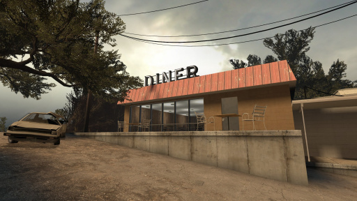 Diner shop, added in Valve Hammer Editor