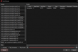 The new Scene Browser.