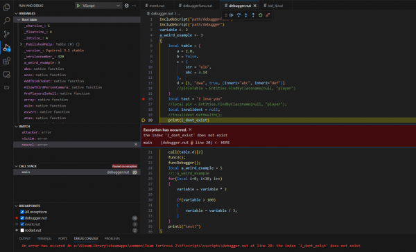 Setting up Visual Studio Code for VScript - Valve Developer Community