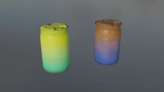 Model with vertex colors