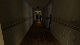 CP's raiding an apartment.