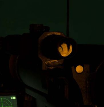 The scene from the cubemap image in the game on RPG viewmodel (the crystal is visible, but no the cave).