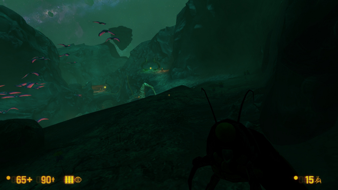 Black Mesa, map bm_c4a1b1. NormalBias - 1.
