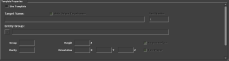 Template Properties Window