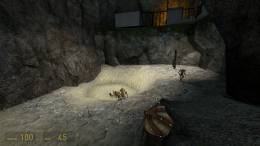 Area where player is taught to use bugbait.