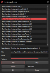 The Soundspace Browser