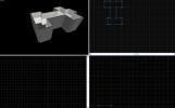 Texture the floor and walls, then copy the walls, re size to 64 and re texture