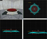 How to align the button models.