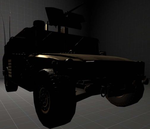 Gbuffer's half lambert is disabled. Shadows are disabled.