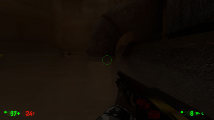 Players camera doesn't hit the water.