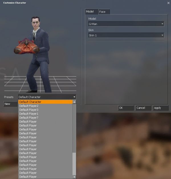 Character presets.txt - Valve Developer Community