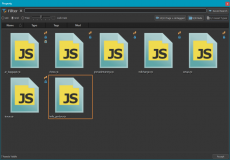 Browsing available scripts