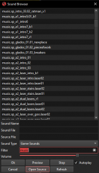 The new Sound Browser.