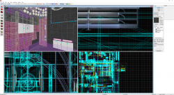 A level loaded within the level editor.