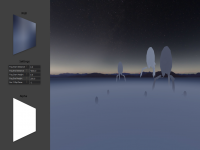 Example env_gradient_fog setup showing opaque fog.