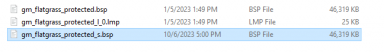 A new unobfuscated gm_flatgrass has been created.