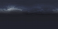 Equirectangular sky texture example.
