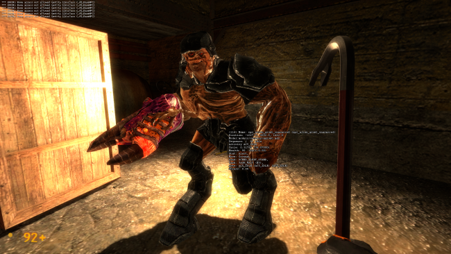 Unarmored alien grunt.