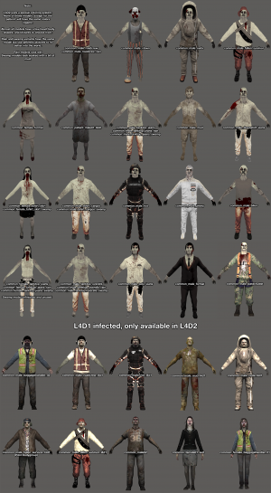 2007 Common Infected (Mod) for Left 4 Dead 